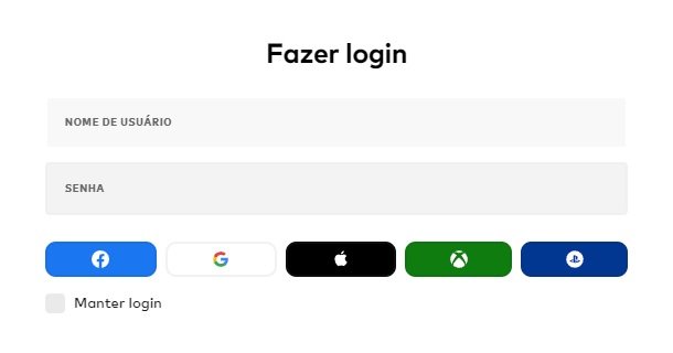 É preciso fazer login na sua conta para se inscrever no beta