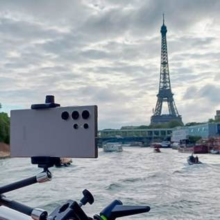 Imagem de Galaxy S24 Ultra será usado para transmitir abertura das Olimpíadas de 2024