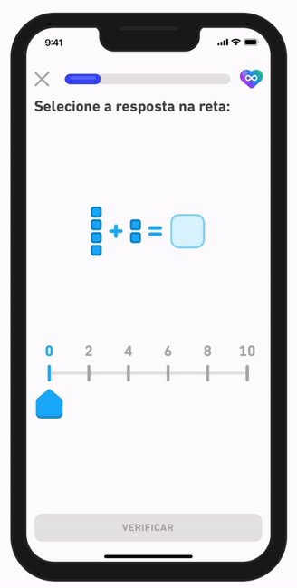 O app quer tornar o aprendizado de matemática mais simples e divertido. (Imagem: Duolingo/Divulgação)