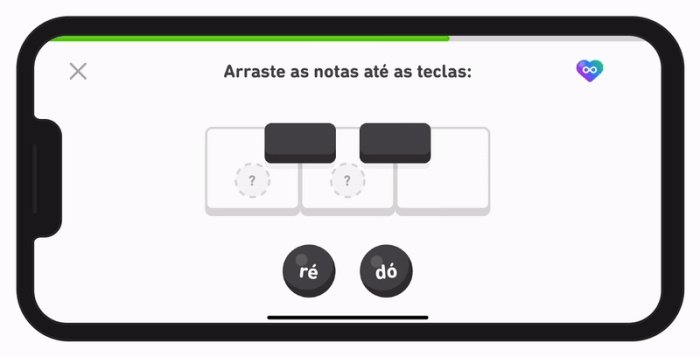 O Duolingo agora também tem curso de música gratuito. (Imagem: Duolingo/Divulgação)