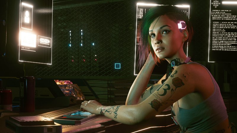 Cyberpunk 2077 também é outro jogo onde é possível hackear inúmeros sistemas.