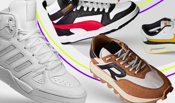 Sneakers Nike, Adidas, Puma, New Balance e mais com até 55% de desconto na Netshoes; veja sugestões
