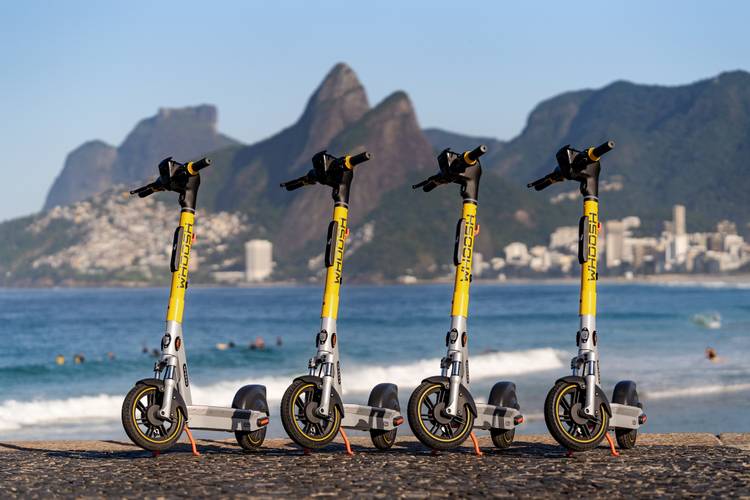 O desembarque da empresa agora é no Rio de Janeiro. (Imagem: Whoosh/Divulgação)