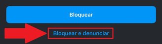 Em "Bloquear e denunciar" você faz o bloqueio do perfil e o denuncia ao Instagram
