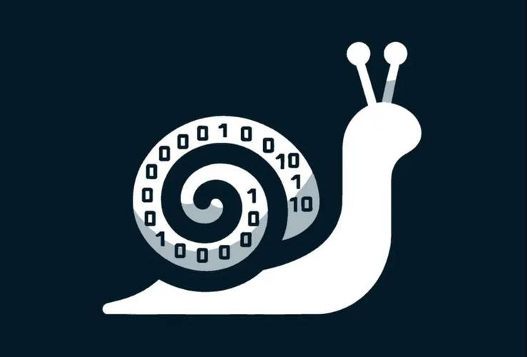 A "lesma binária" representa o ataque SnailLoad na pesquisa da Graz University of Technology. (Imagem:  Graz University of Technology/Reprodução)