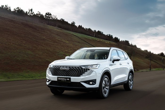 O Haval H6 PHEV19 é um dos carros disponíveis por assinatura na GWM. (Imagem: GWM/Divulgação)