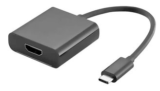 É preciso usar um adaptador USB-C com HDMI para espelhar o notebook na TV