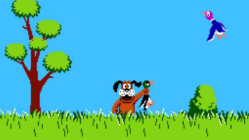 Duck Hunt foi febre nos anos 1980 e 1990.