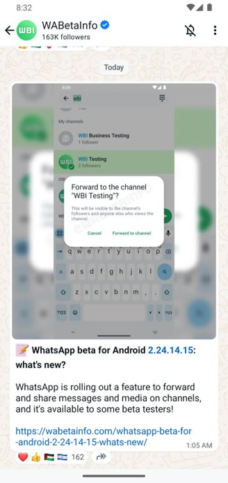 O selo azul de verificação do WhatsApp já está sendo visualizado por alguns usuários. (Imagem: Wabetainfo/Reprodução)