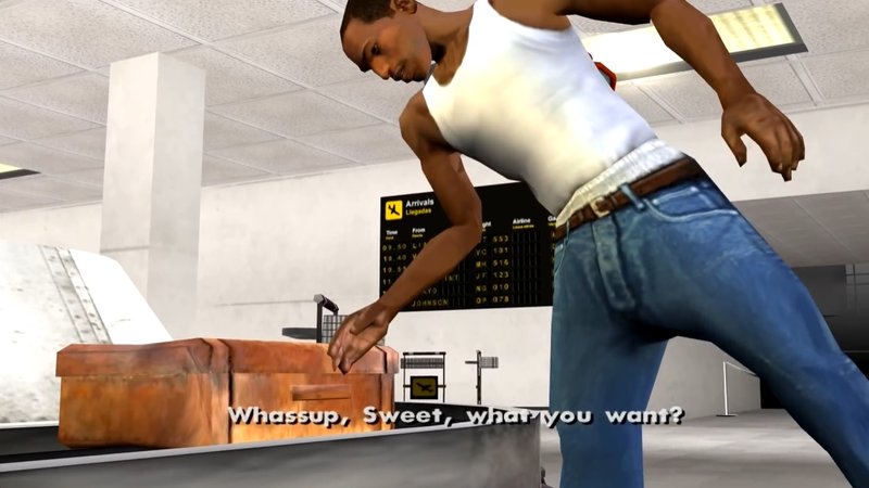 A missão In The Beginning é o prólogo de GTA San Andreas