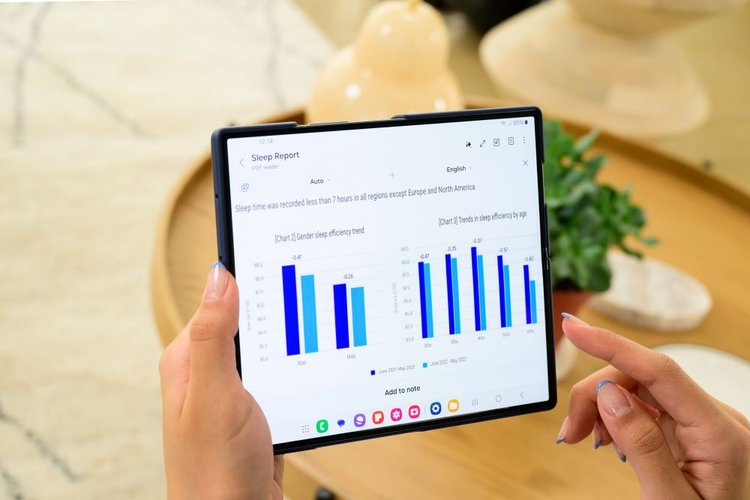 O Galaxy AI é capaz de interpretar o conteúdo de PDFs e adaptá-los para o idioma do usuário.