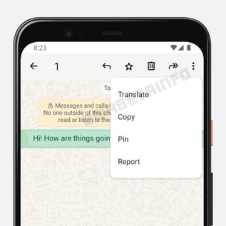 Imagem de WhatsApp testa tradutor de texto para conversas no app para Android