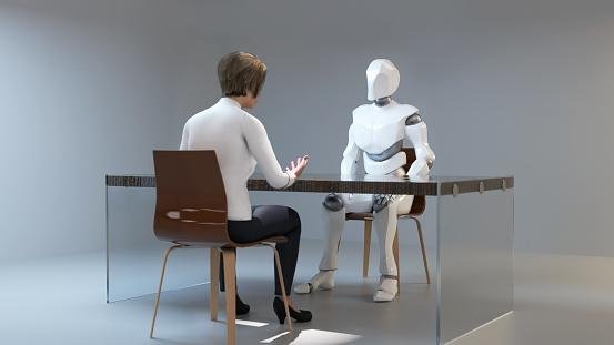 Os assistentes para entrevistas com inteligência artificial elaboram respostas para questionamentos com agilidade. (Imagem: Getty Images)