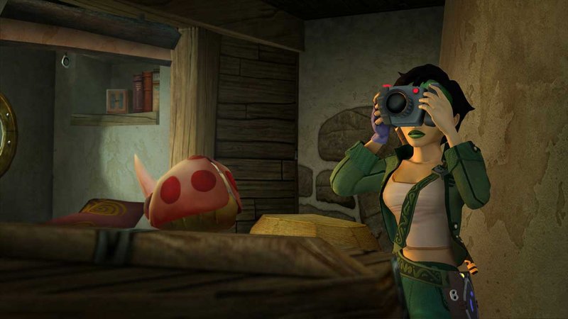 A mecânica de fotografia é uma das principais de Beyond Good and Evil