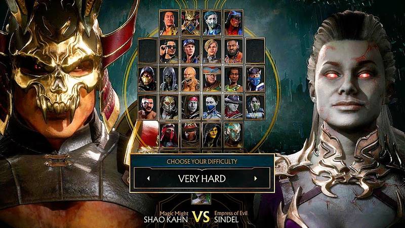 Nada melhor do que ver Sindel lutando com Shao Kahn