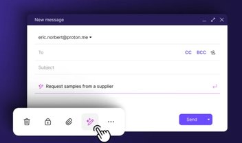 Proton ganha assistente de escrita de emails com IA e privacidade