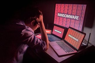 Um ransomware infectou a empresa.