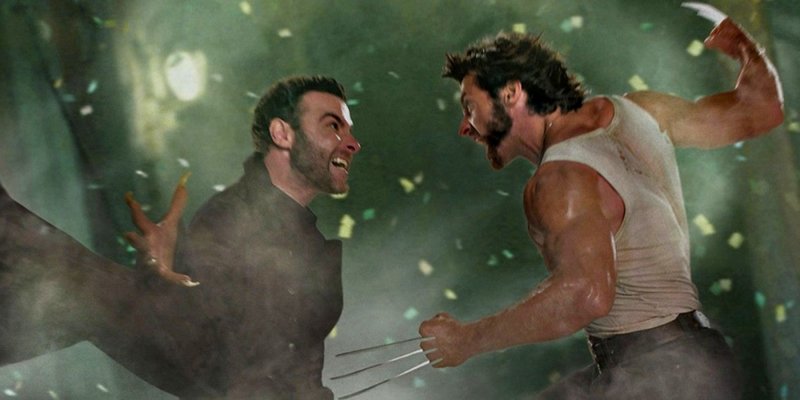 A rivalidade entre Wolverine e Dentes-de-Sabre foi trazida para os cinemas.