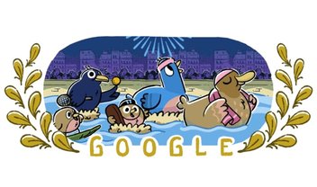 É hoje! Doodle do Google celebra abertura das Olimpíadas 2024 em Paris