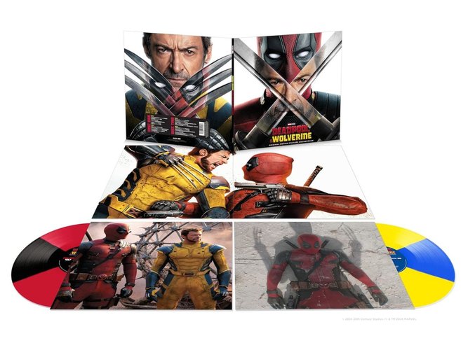 A trilha sonora original de Deadpool & Wolverine já está disponível em formato digital, CD e vinil com dois LPs.