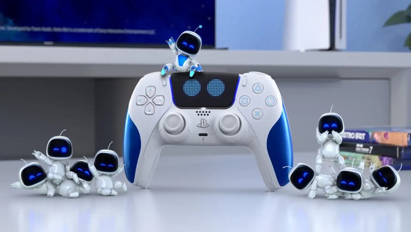 O Dual Sense de Astro Bot será lançado junto com o game, no dia 6 de setembro