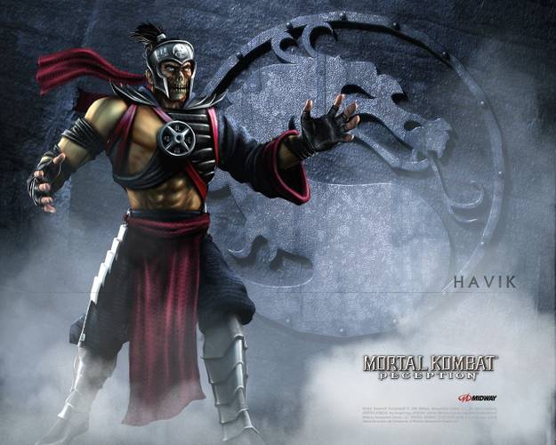 Havik foi apresentado como um Clérigo do Caos em Mortal Kombat Deception