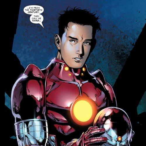 O Iron Lad dos quadrinhos é uma versão alternativa de Kang