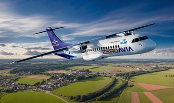 KLM e ZeroAvia planejam voo de teste com avião movido a hidrogênio em 2026