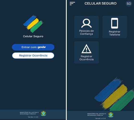 O app do Celular Seguro.