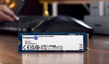 SSD Kingston NV3 chega com velocidade de 6 GB/s e menos aquecimento