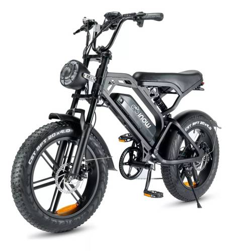 O motor elétrico da Inow V20 pode auxiliar o ciclista nas subidas.