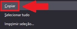 Clique na opção 