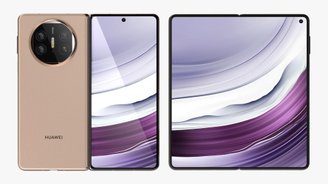 O Huawei Mate X5, o atual top de linha dobrável da marca.