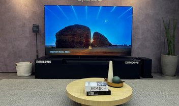 Samsung lança no Brasil sua TV 4K de 98 polegadas; veja o valor