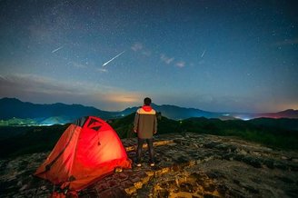 A observação das Perseidas é melhor em lugares altos e distantes dos centros urbanos.