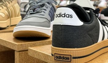 Adidas com até 70% de desconto na Netshoes; veja tênis, camisetas e mais