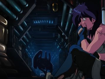 E se Alien fosse um anime dos anos 90? Curta-metragem de terror traz xenomorfo animado
