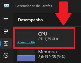 Procure pela opção 
