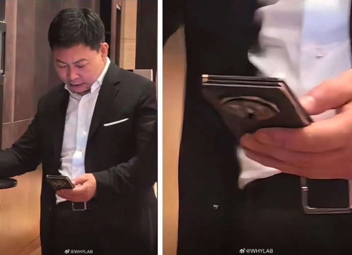 Richard Yu e o celular dobrável