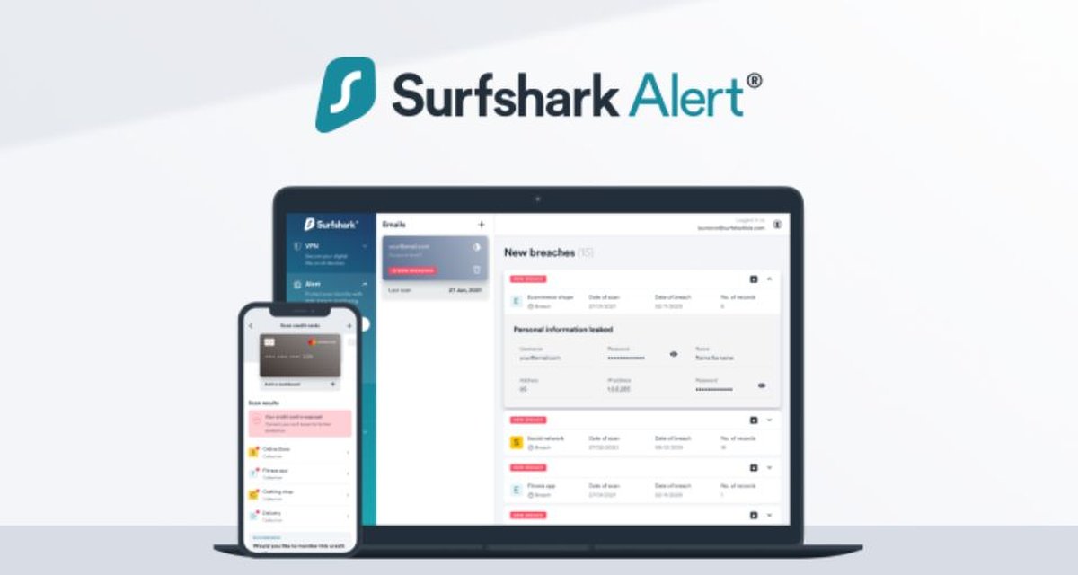 Surfshark Alert: conheça recurso que te avisa caso seus dados sejam vazados