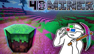 O game 4K Miner explora "fatias 3D" em um mundo 4D.