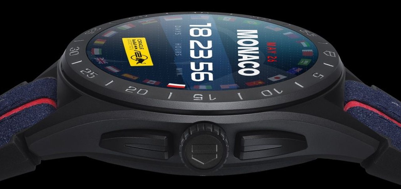 TAG Heuer e Red Bull Racing lançam smartwatch para fãs da Fórmula 1