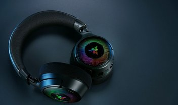 Razer lança headsets Kraken V4 com áudio imersivo, microfone retrátil e RGB