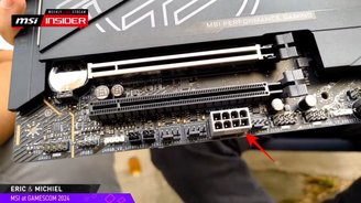 O conector foi oficialmente mostrado em uma livestream da MSI, mas a empresa não forneceu detalhes adicionais.