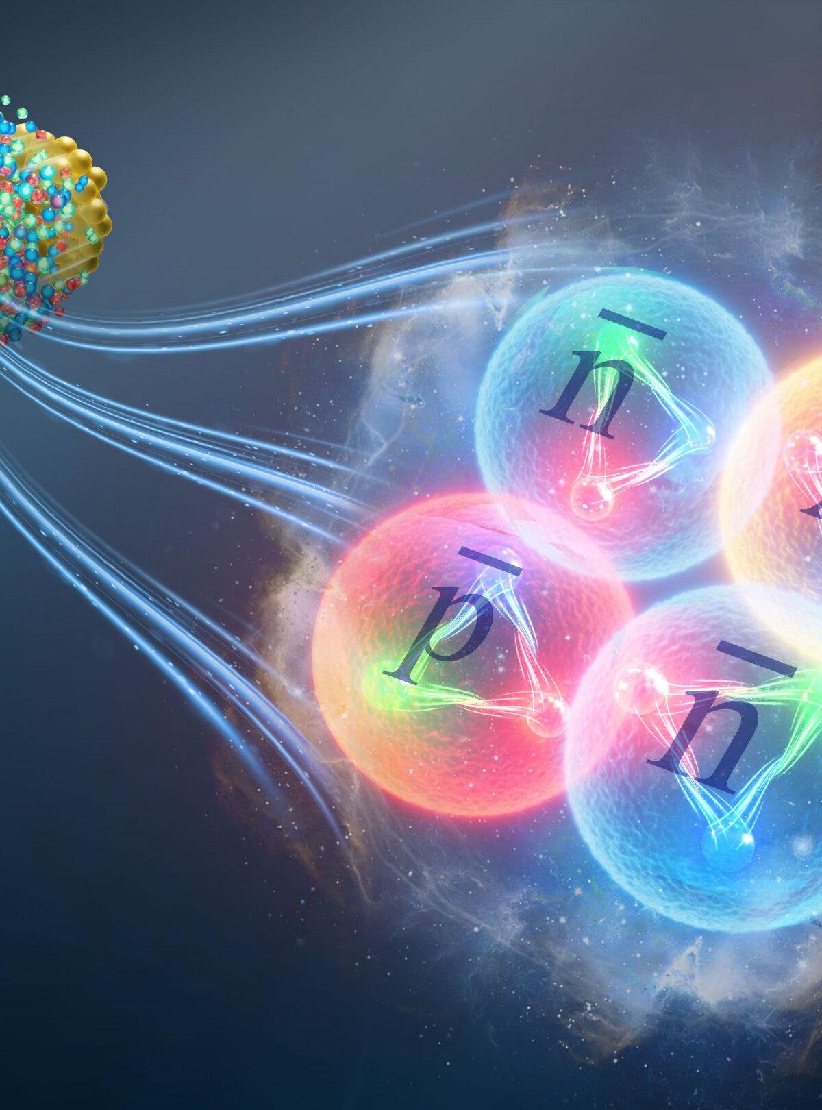 Cientistas descobrem o núcleo atômico de antimatéria mais pesado até hoje