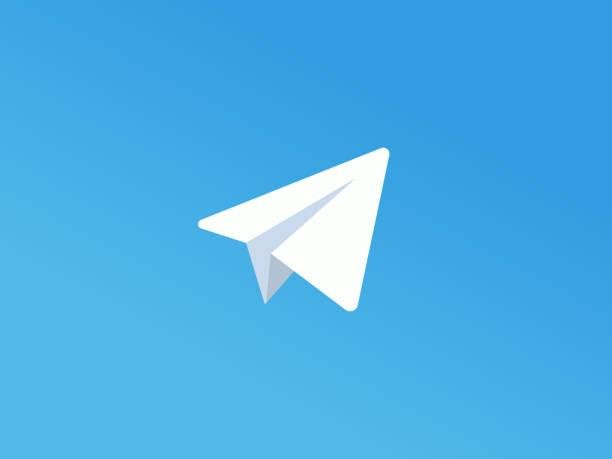 A logo do Telegram.