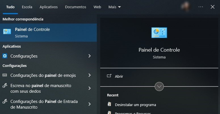 Painel de Controle se destaca pela facilidade dos comandos e funcionalidades internas.