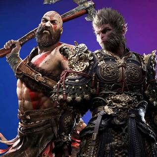 Imagem de Sun Wukong vs Kratos: herói de Black Myth Wukong venceria o Deus da Guerra?