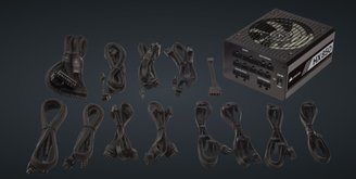 Each source and manufacturer chooses to include a certain number of cables in the product. (Image: Corsair/Description)