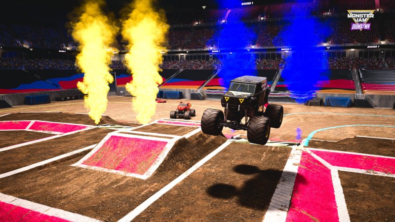 Monster Jam Showdown diverte, mas traz modo carreira limitado